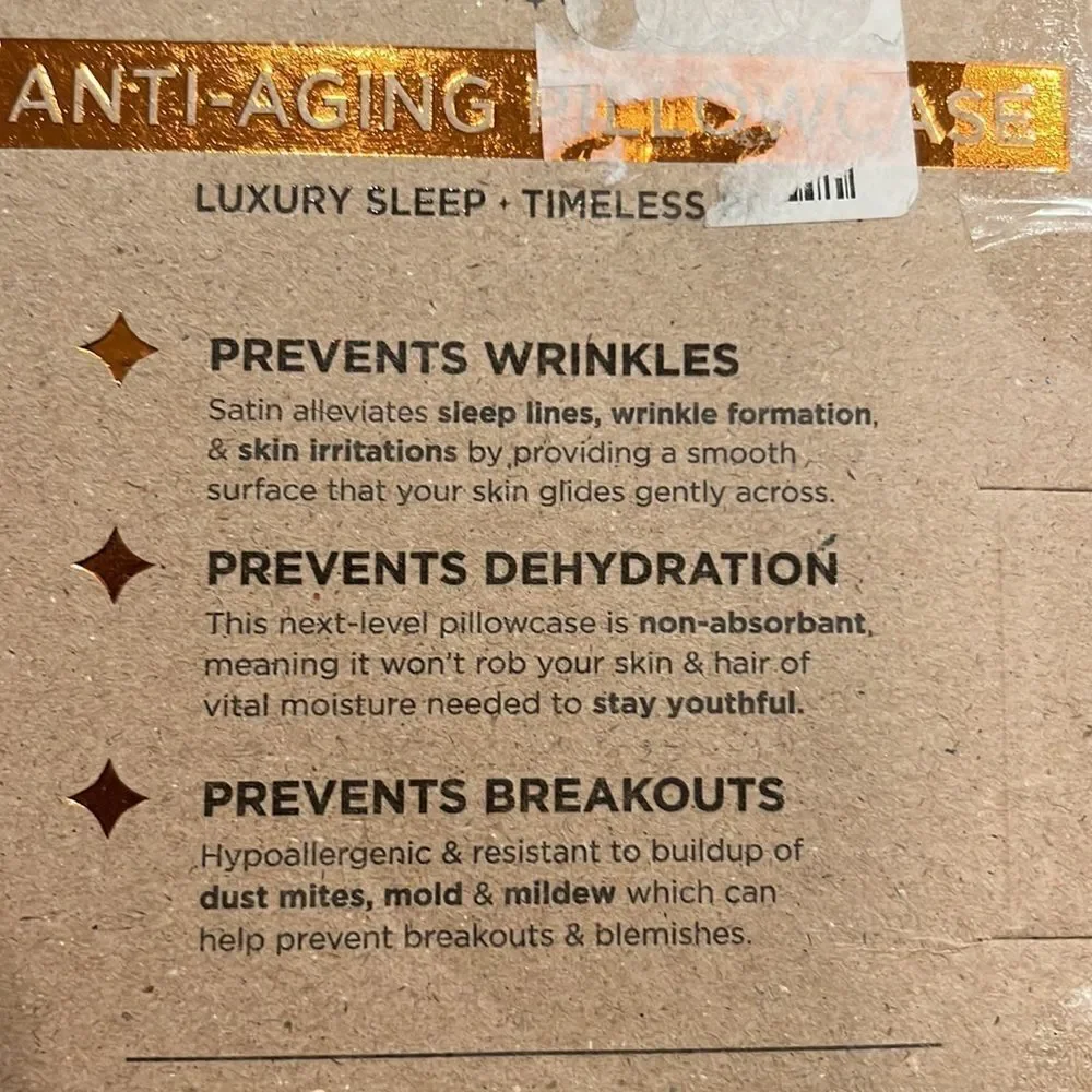 Shine by Night PINK PILLOWCASE SET - Anti-Aging Luxury Sleep